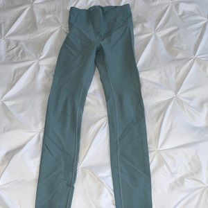 Lulu lemon leggings, size 6, blue